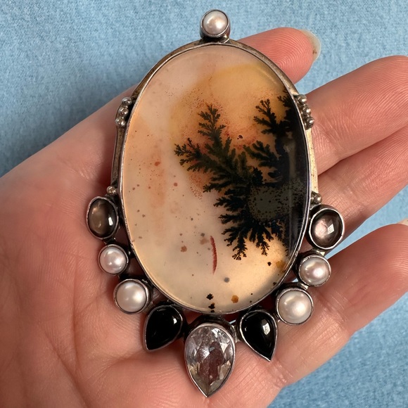 Echo Of The Dreamer by Margaret Thurman Pendant Sterling Silver  One of a Kind - Picture 6 of 12